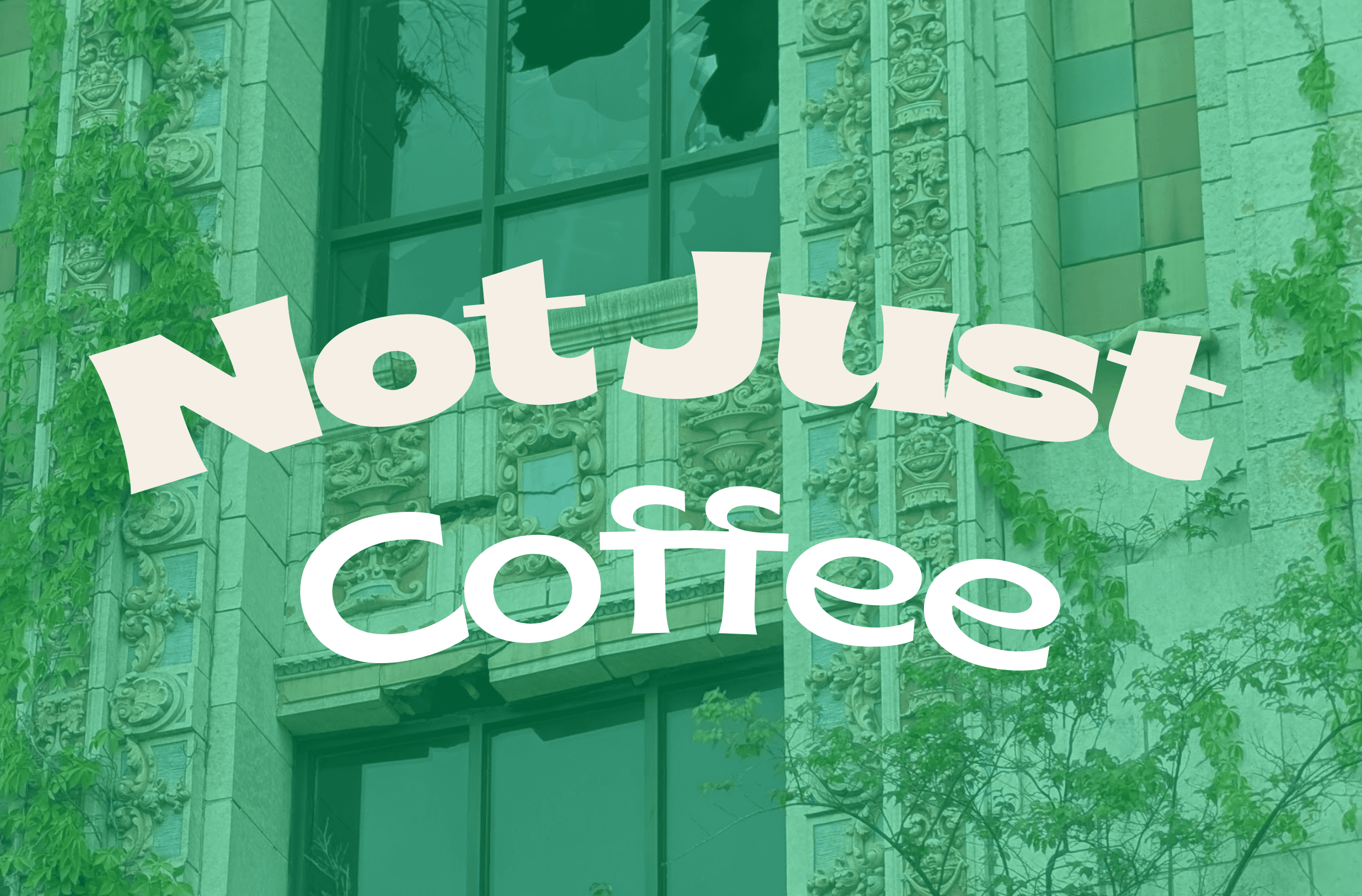 Iced drink from That Black Coffee Truck — not just coffee